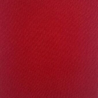 Moroso Getis Sunset fabric, red woven texture, uniform matte finish, dense granular weave, sample a6736, fiber composition.